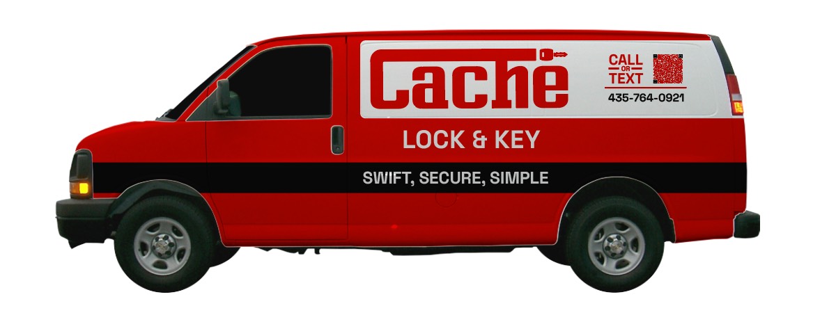 Cache Lock & Key Mobile Locksmith Van in Logan Utah