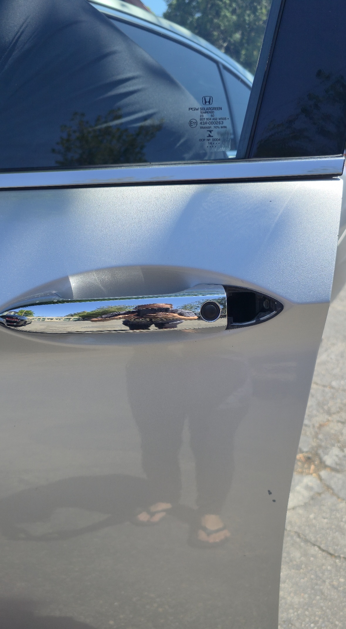 Honda Lock Close-up